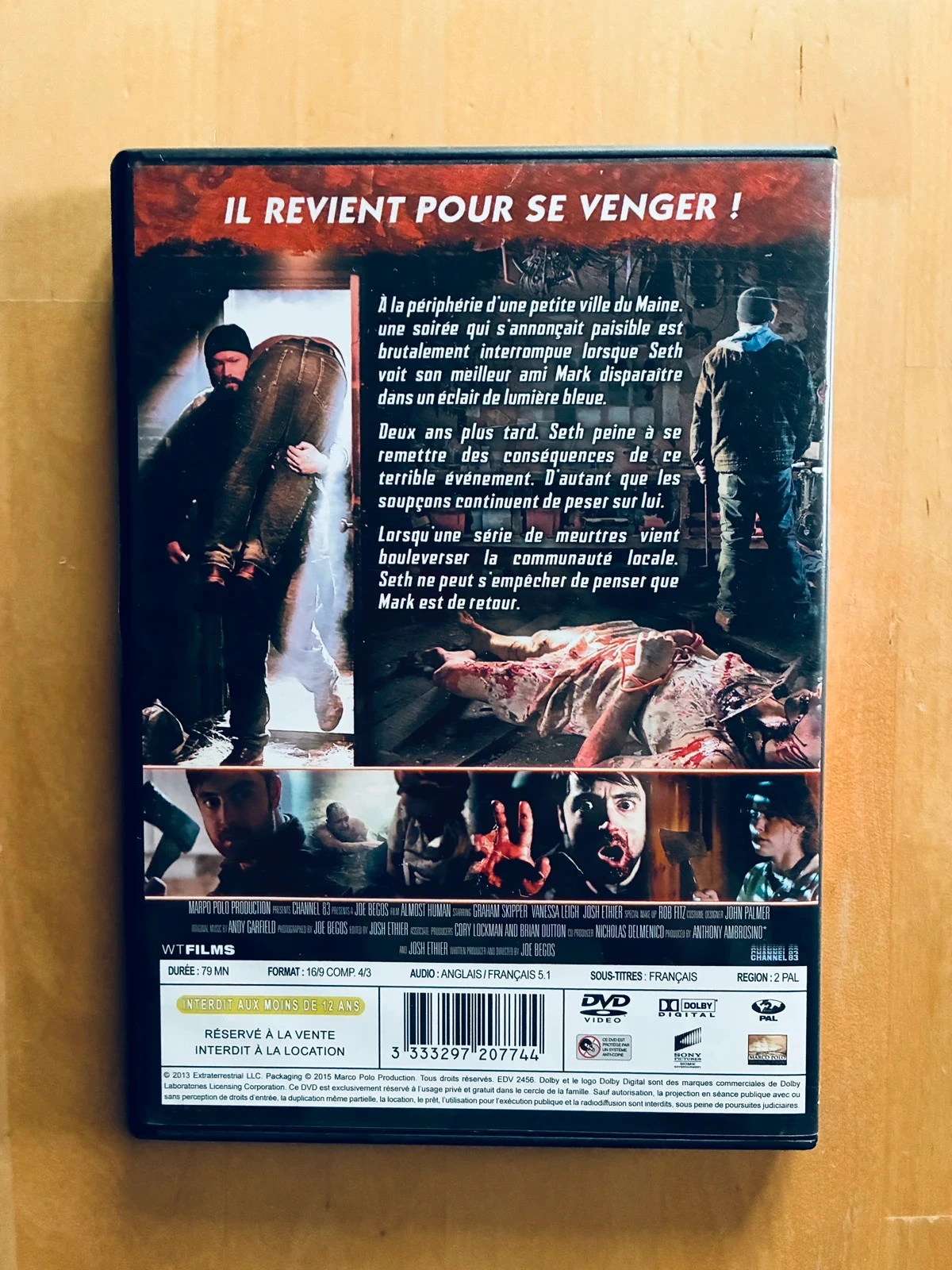 DVD Quase Humano. – photo 3